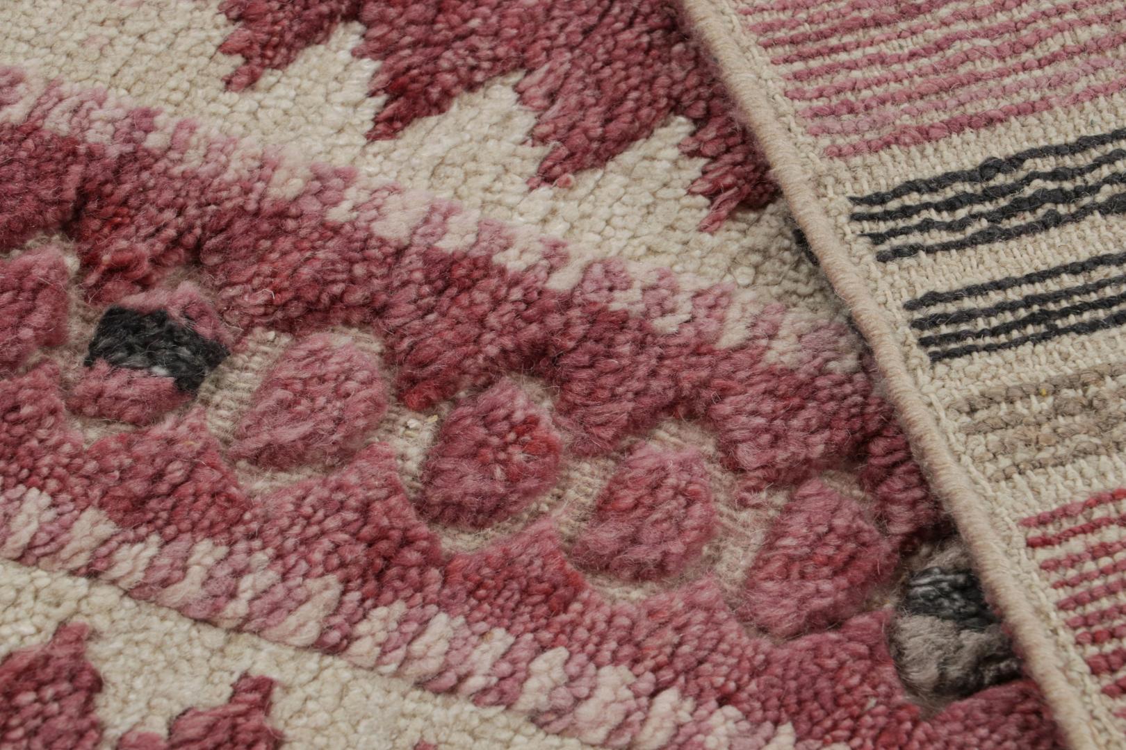 Scandinavian Rug with Geometric Patterns