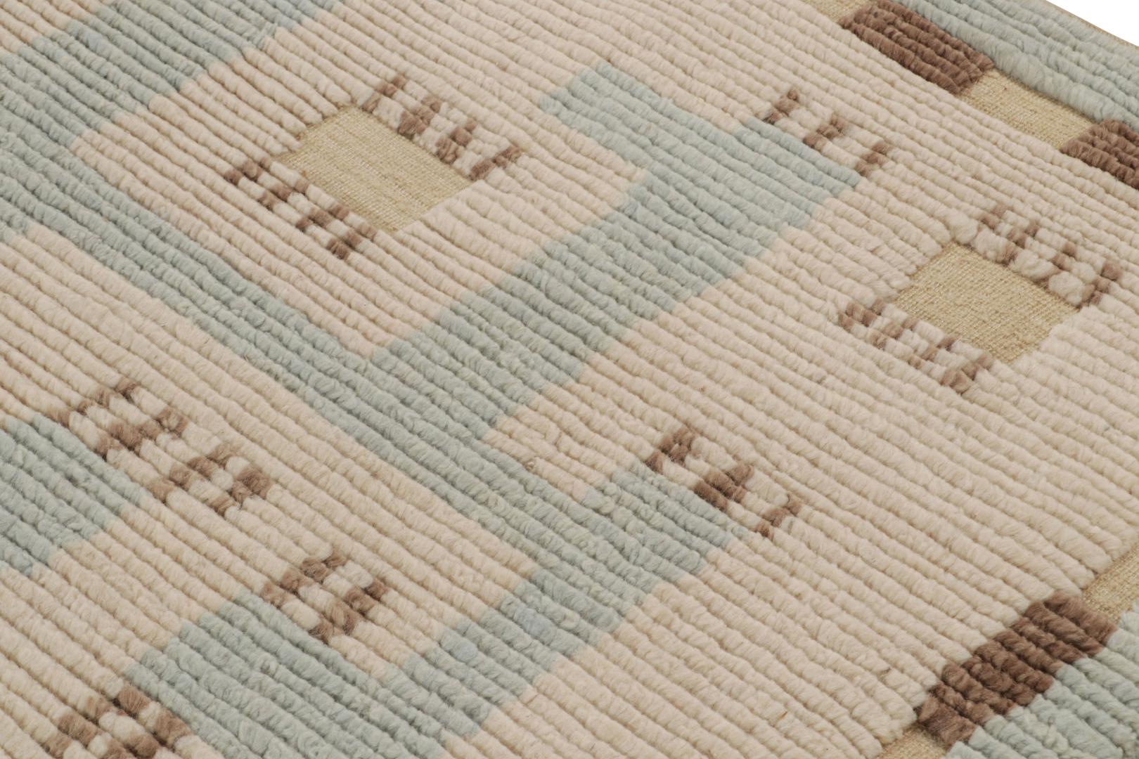 Scandinavian “High” Rug With Geometric Patterns