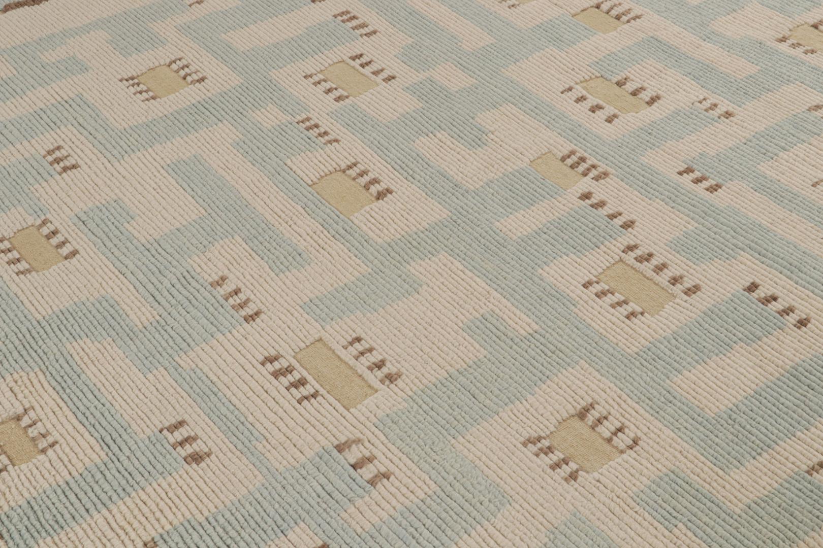 Scandinavian “High” Rug With Geometric Patterns
