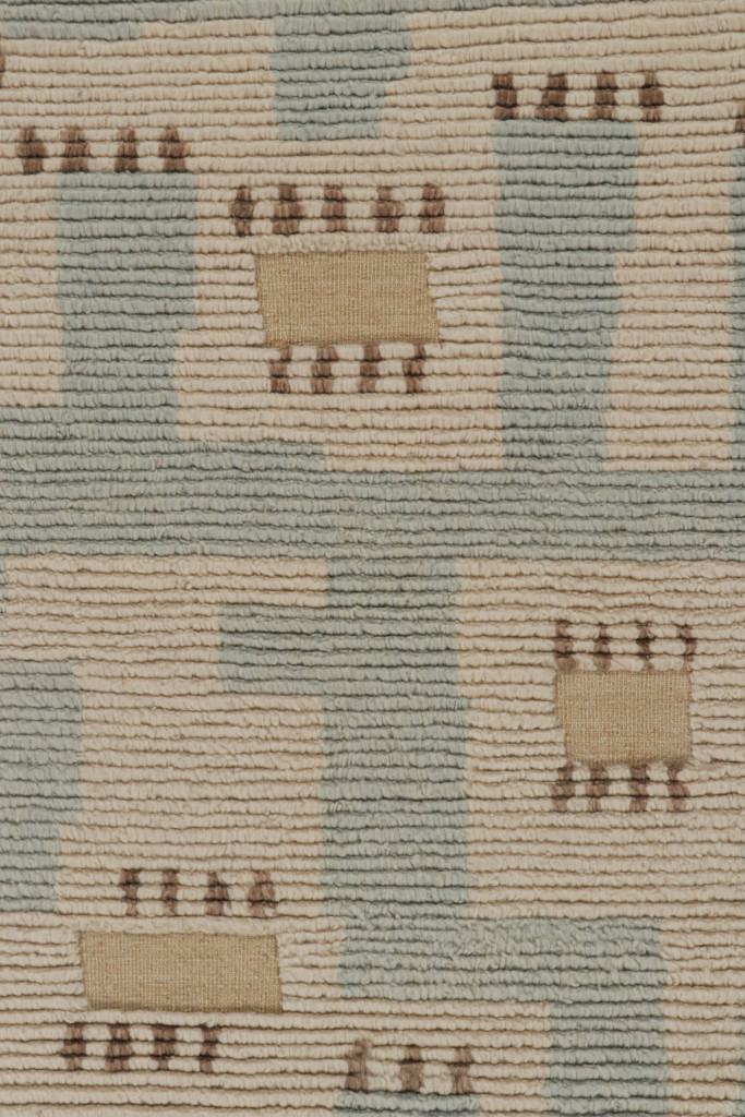 Scandinavian “High” Rug With Geometric Patterns