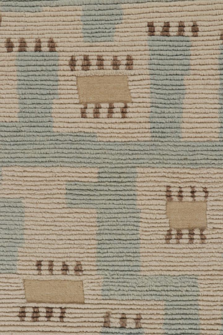 Scandinavian “High” Rug With Geometric Patterns