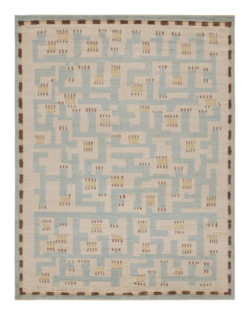 Scandinavian Rug With Geometric Patterns