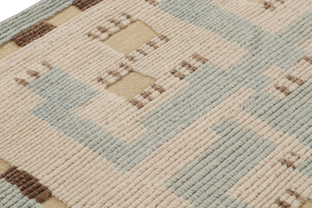 Scandinavian Rug With Geometric Patterns