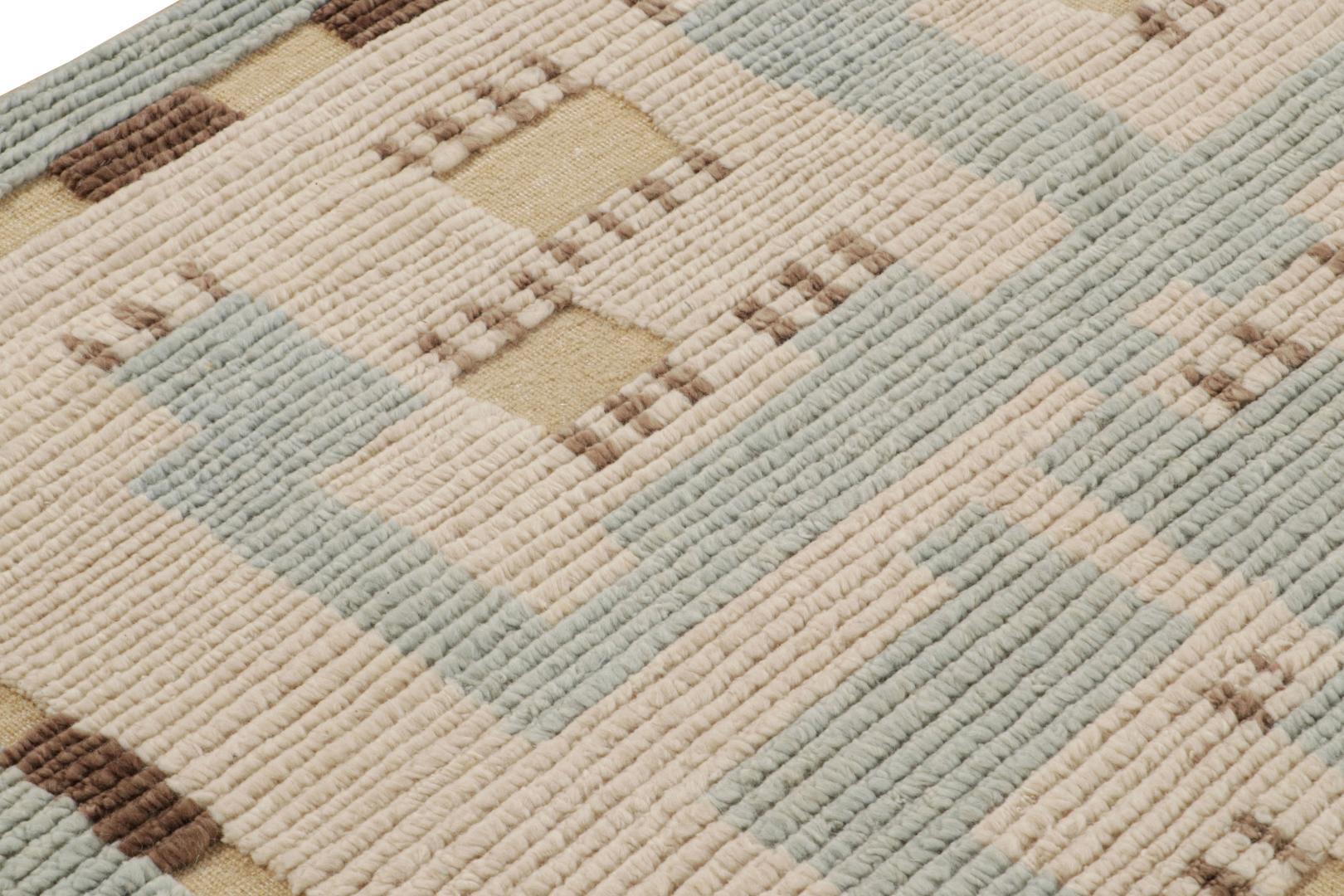 Scandinavian Rug With Geometric Patterns