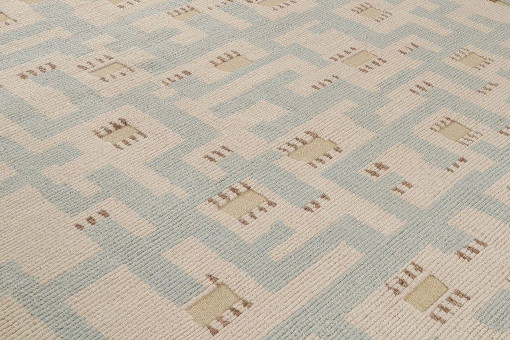 Scandinavian Rug With Geometric Patterns