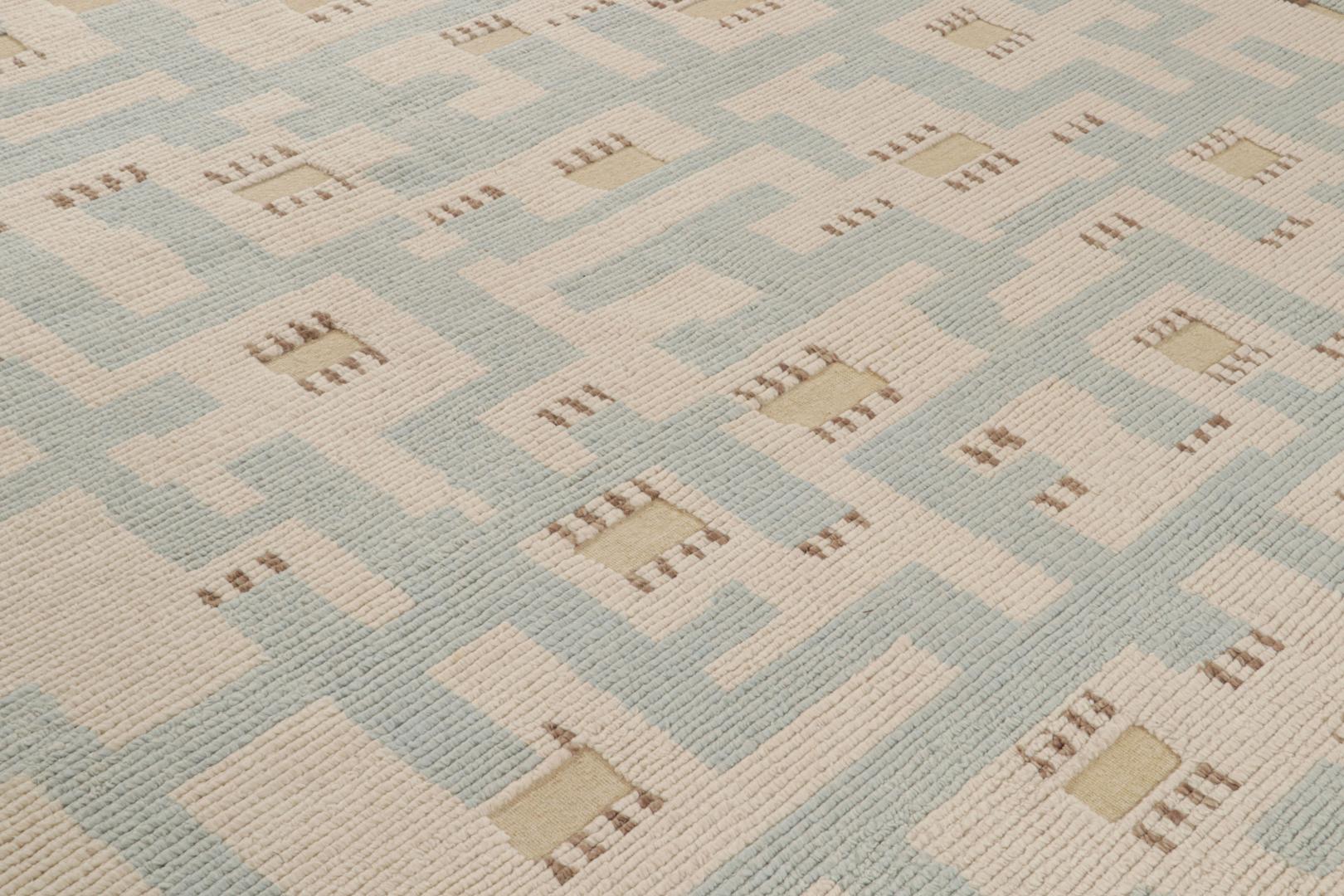 Scandinavian Rug With Geometric Patterns