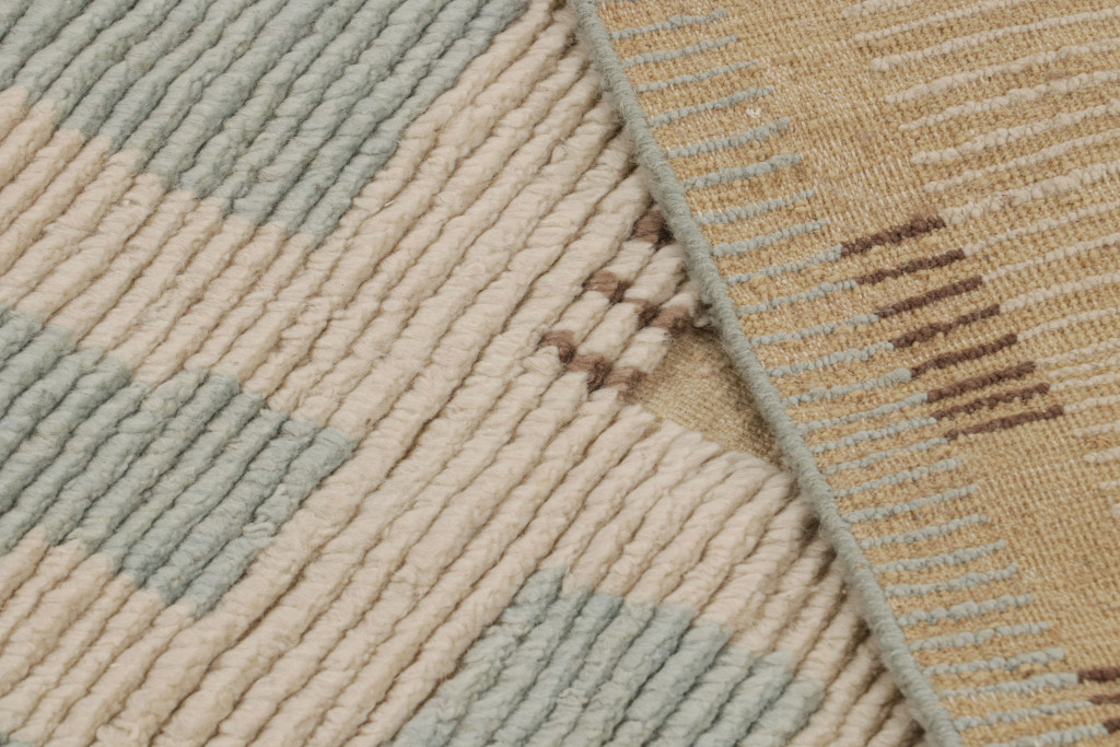 Scandinavian Rug With Geometric Patterns