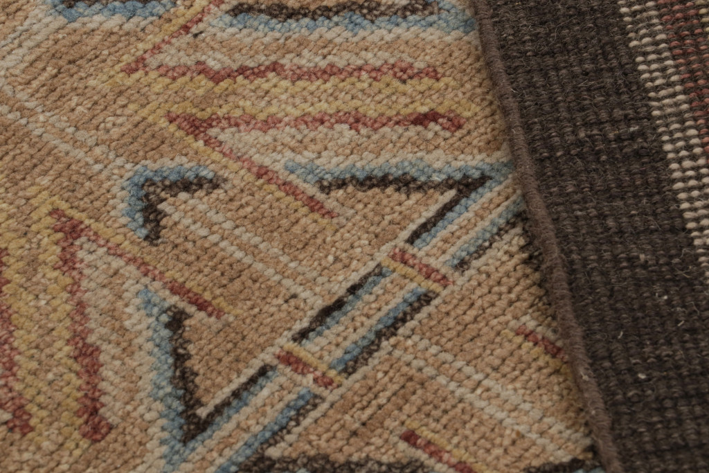 Modern 18th Century Chinese Geometric Rug