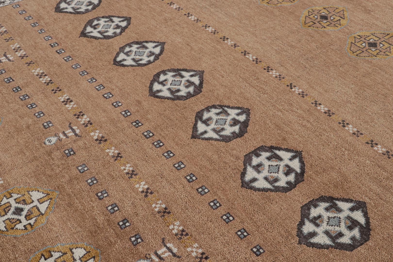 Tribal style geometric rug