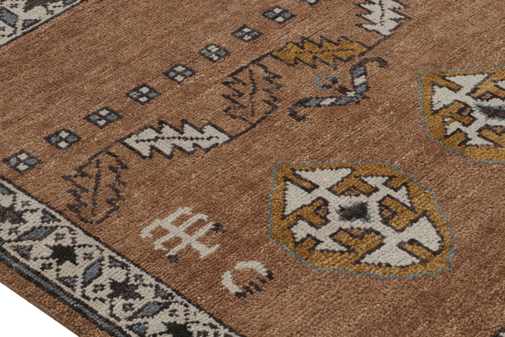 Tribal style geometric rug