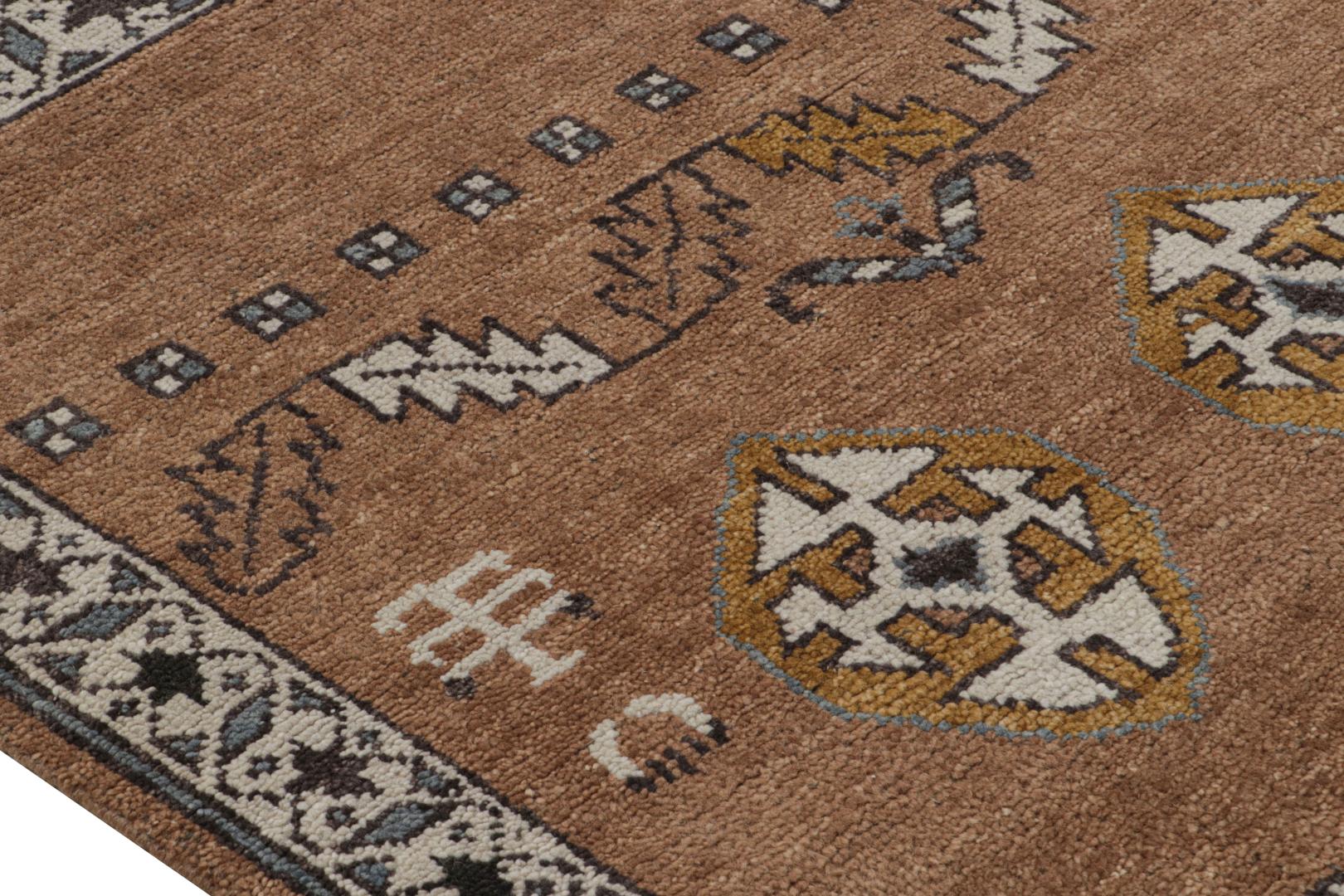 Tribal style geometric rug