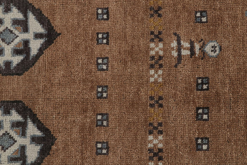Tribal style geometric rug