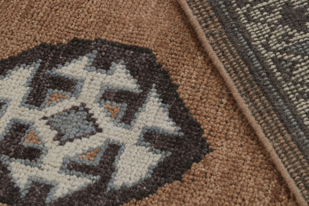 Tribal style geometric rug