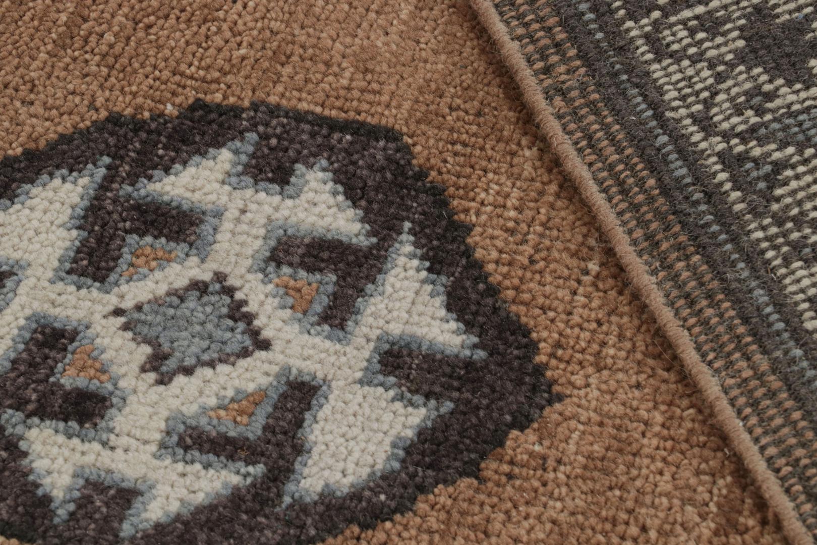 Tribal style geometric rug