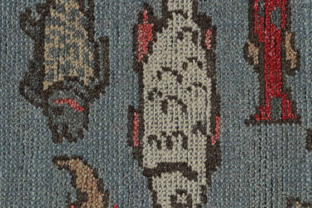 Modern Pictorial Art Rug