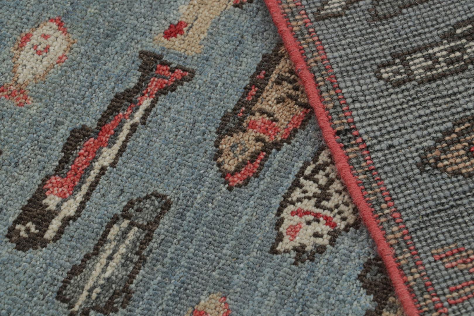 Modern Pictorial Art Rug