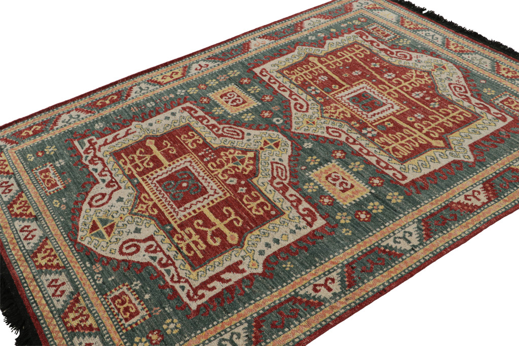Modern Kazak Geometric Rug