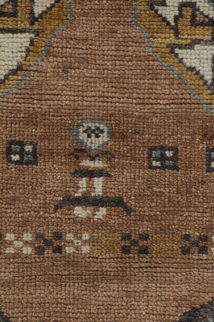 Modern Tribal Rug with Geometric Patterns