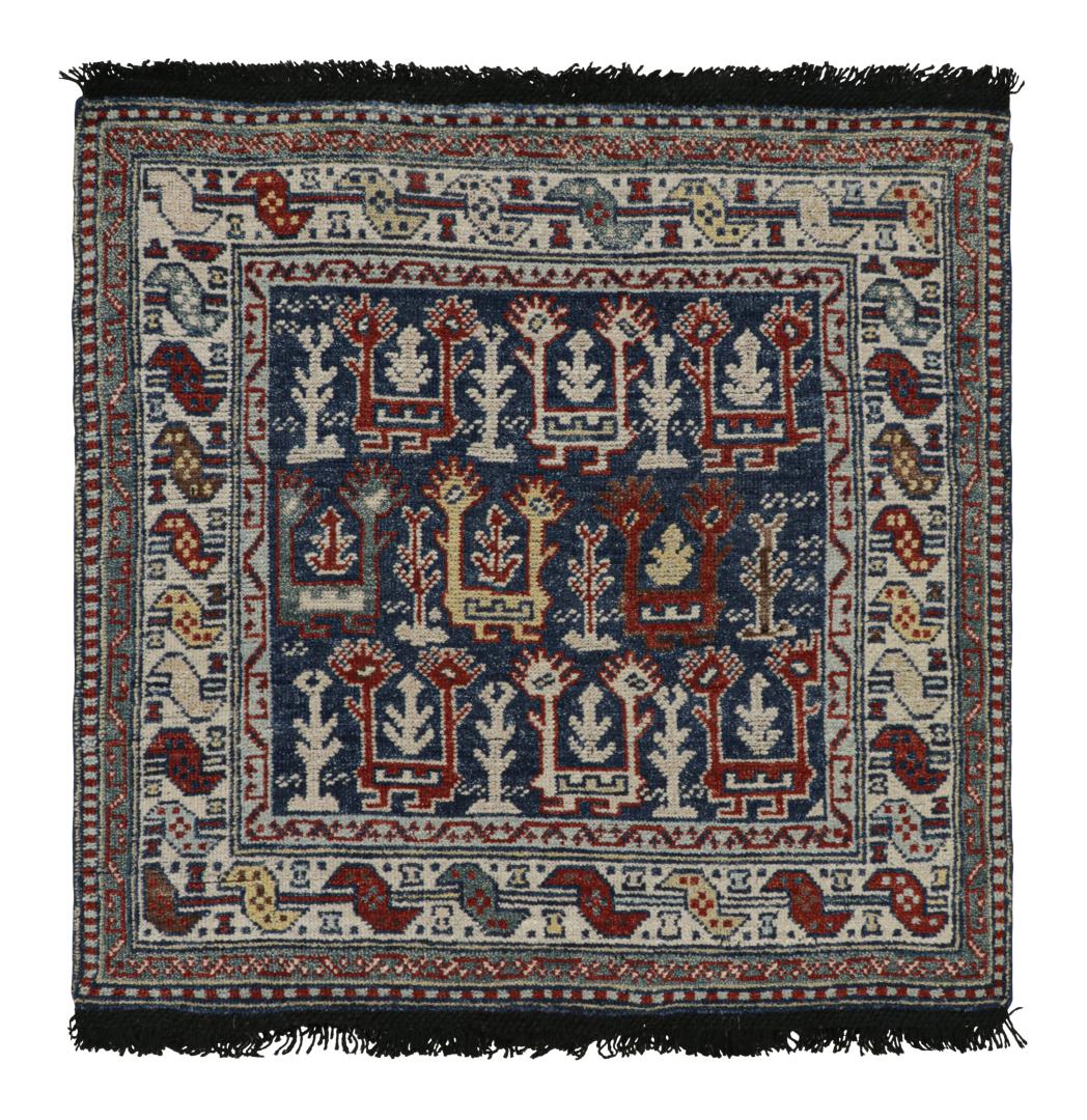 Modern Tribal Rug with Geometric Patterns