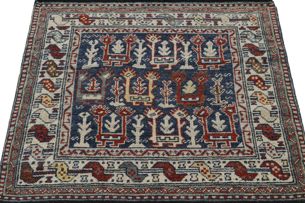 Modern Tribal Rug with Geometric Patterns