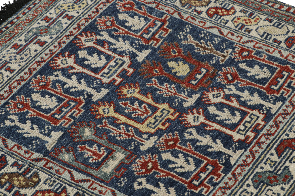 Modern Tribal Rug with Geometric Patterns