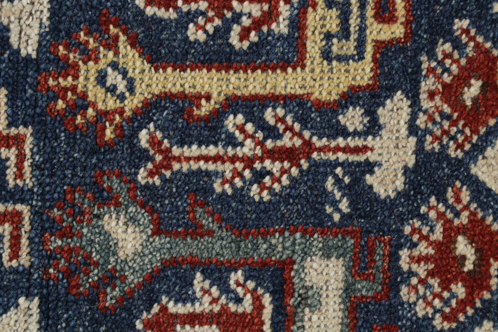 Modern Tribal Rug with Geometric Patterns