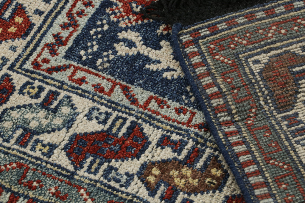Modern Tribal Rug with Geometric Patterns