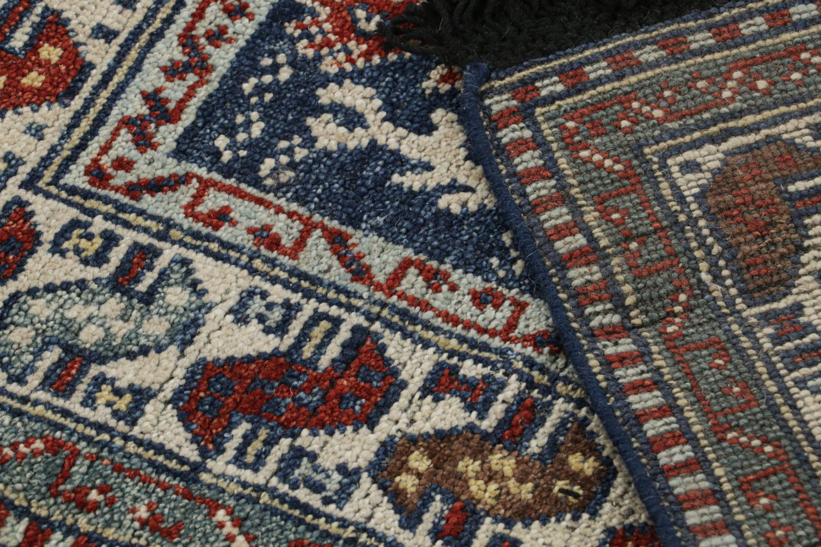 Modern Tribal Rug with Geometric Patterns