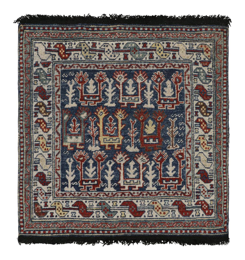 Modern Tribal Rug with Geometric Patterns