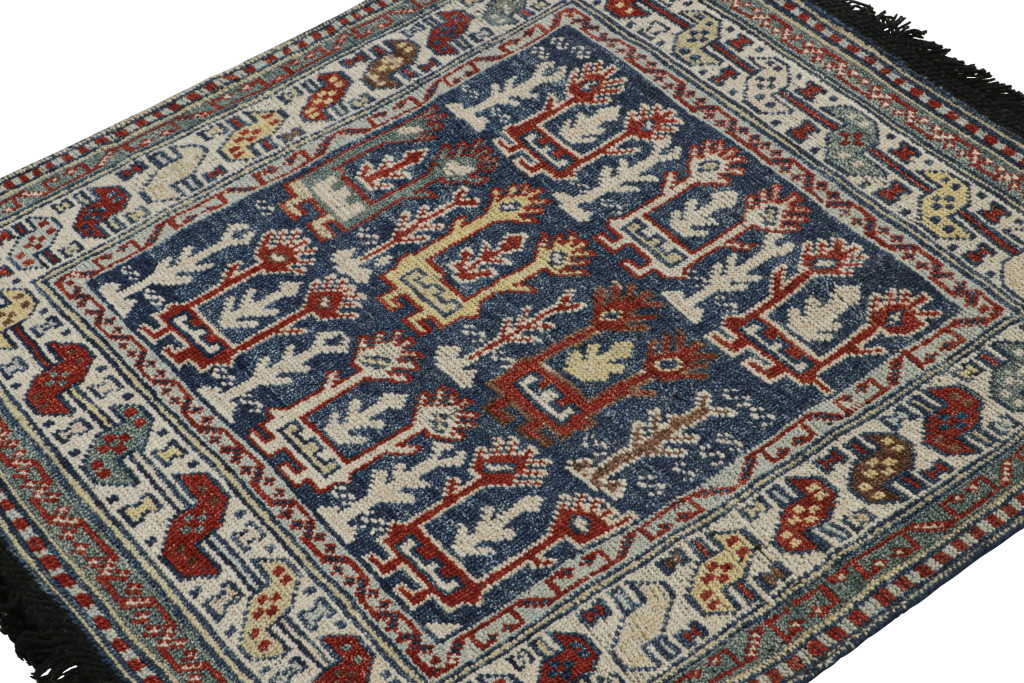 Modern Tribal Rug with Geometric Patterns