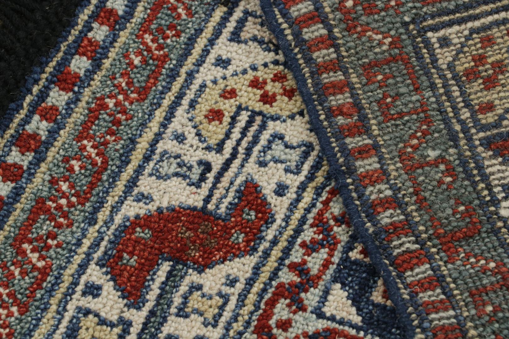 Modern Tribal Rug with Geometric Patterns