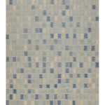 Scandinavian geometric rug