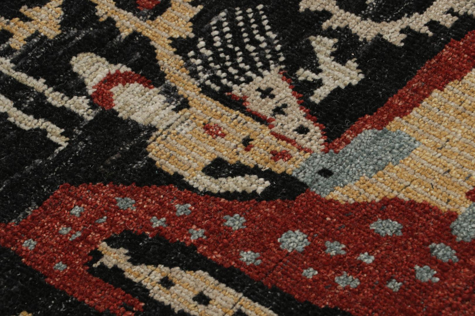 Modern Pictorial Caucasian Rug