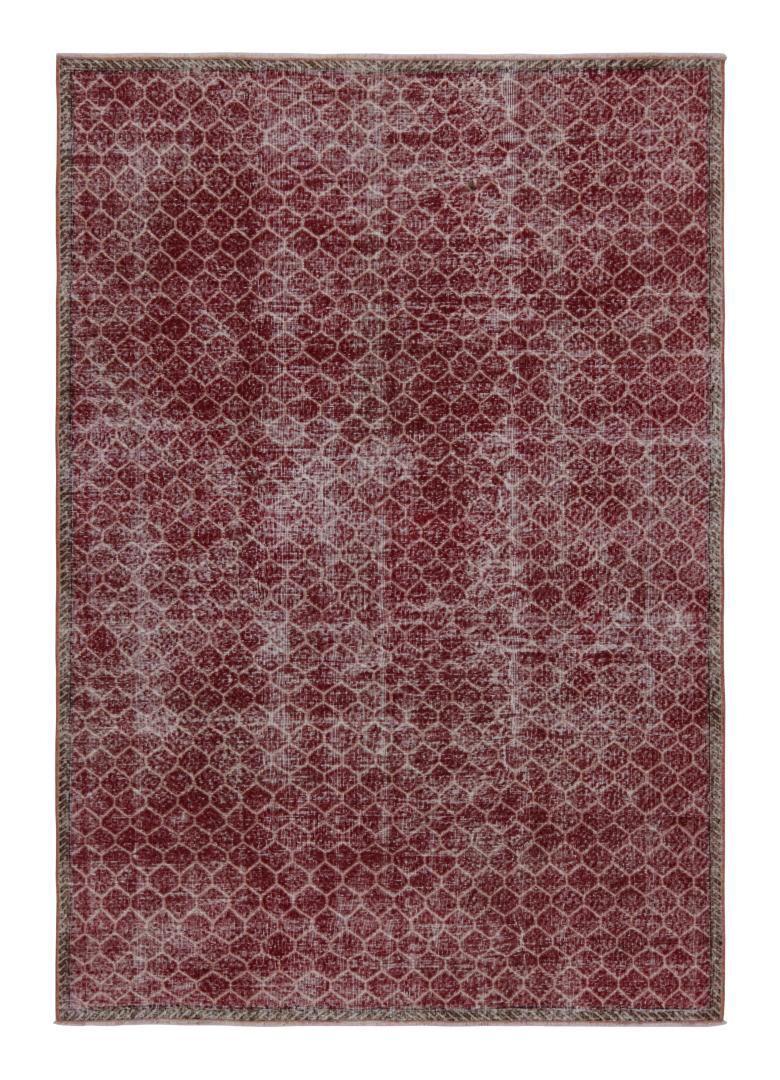 Vintage Zeki Müren Geometric Rug