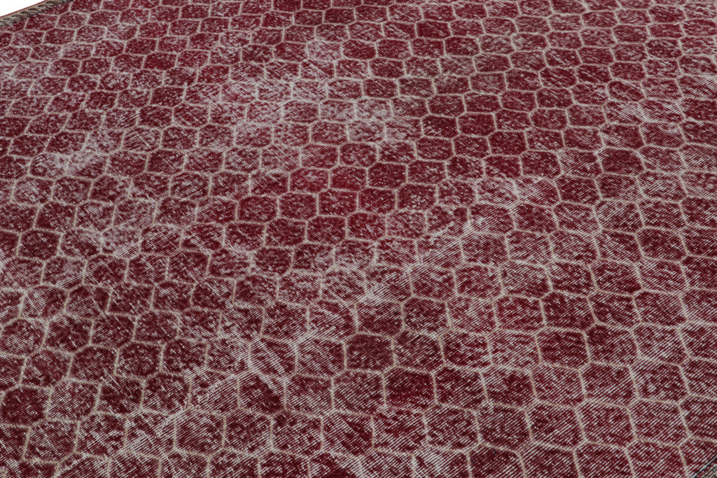 Vintage Zeki Müren Geometric Rug