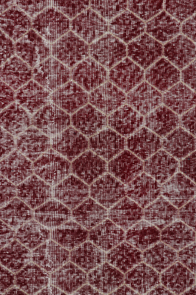Vintage Zeki Müren Geometric Rug