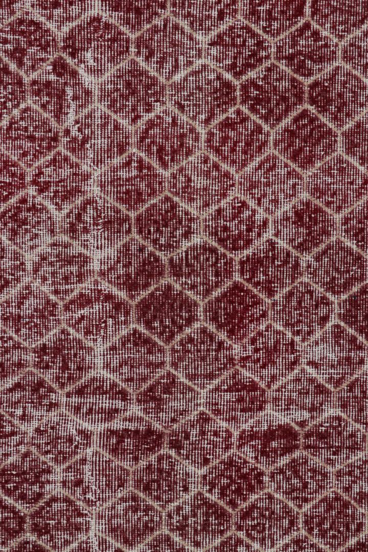Vintage Zeki Müren Geometric Rug