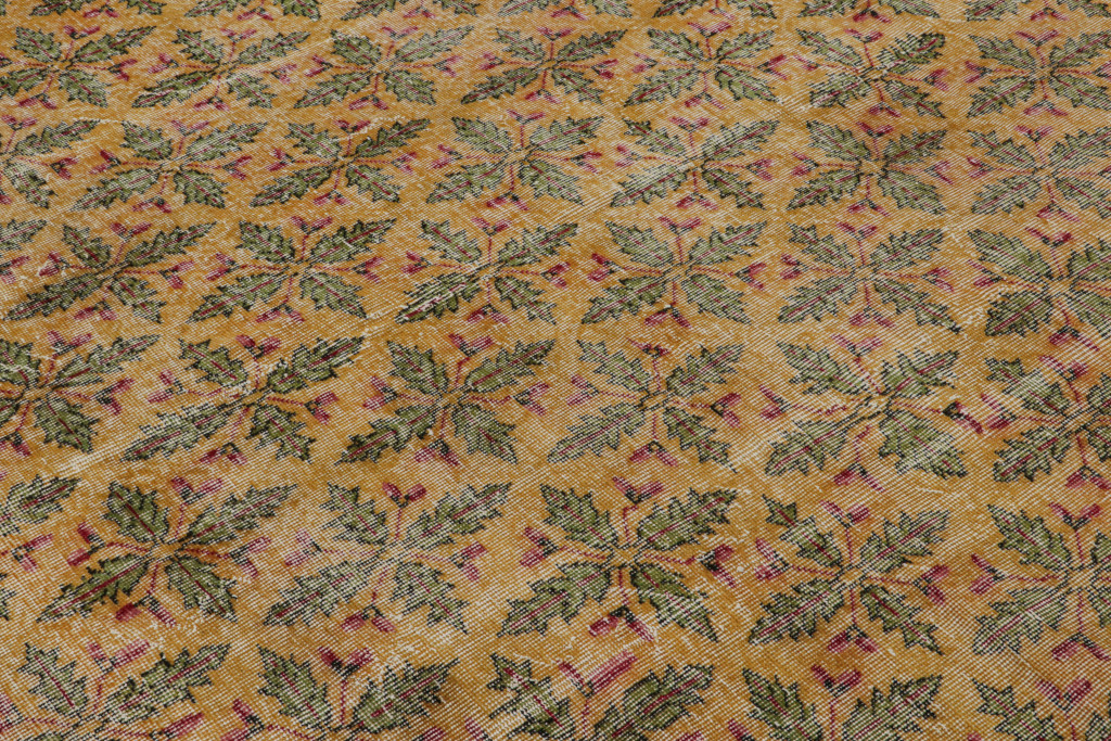 Vintage Zeki Müren Geometric Rug