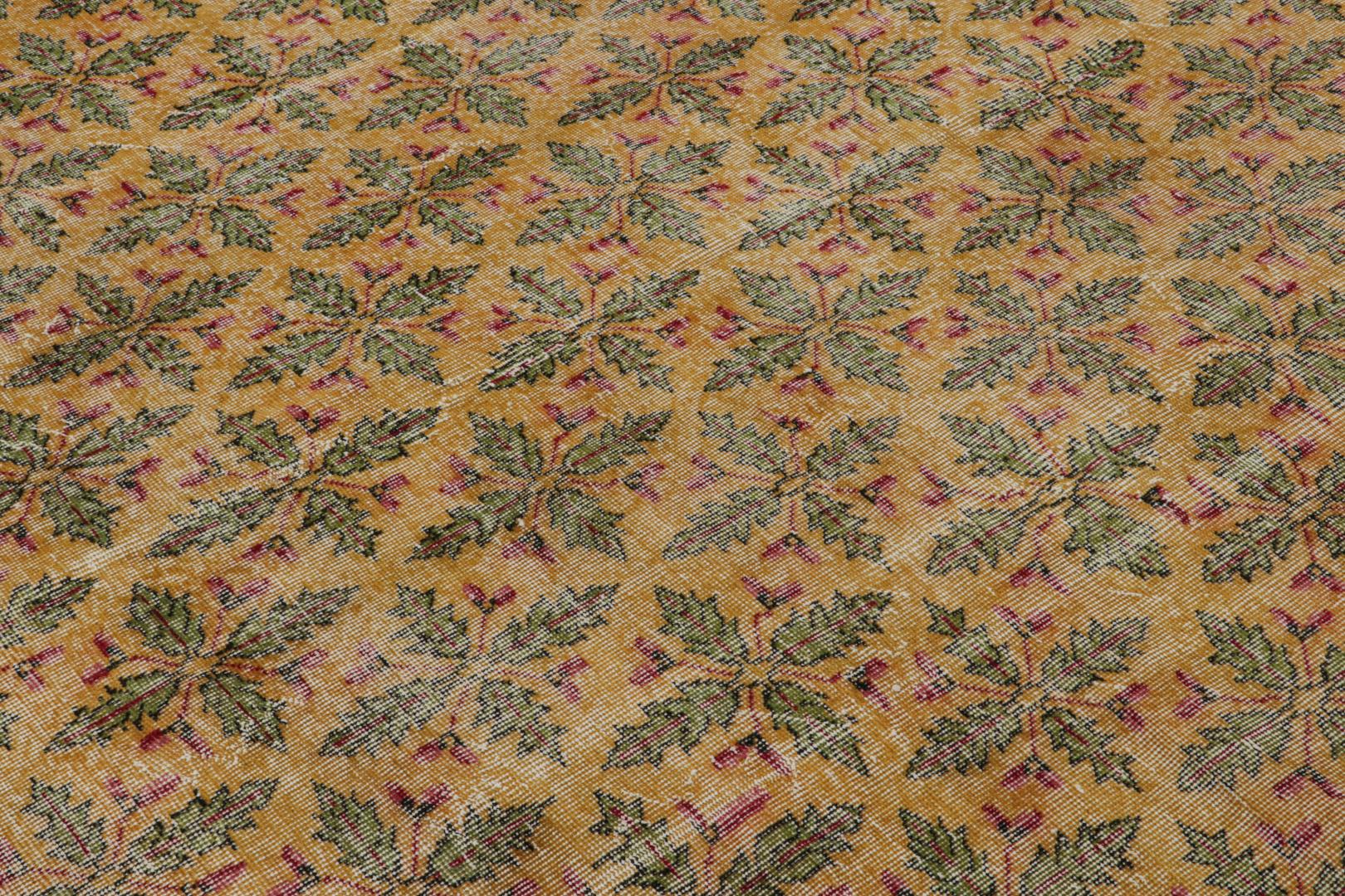 Vintage Zeki Müren Geometric Rug