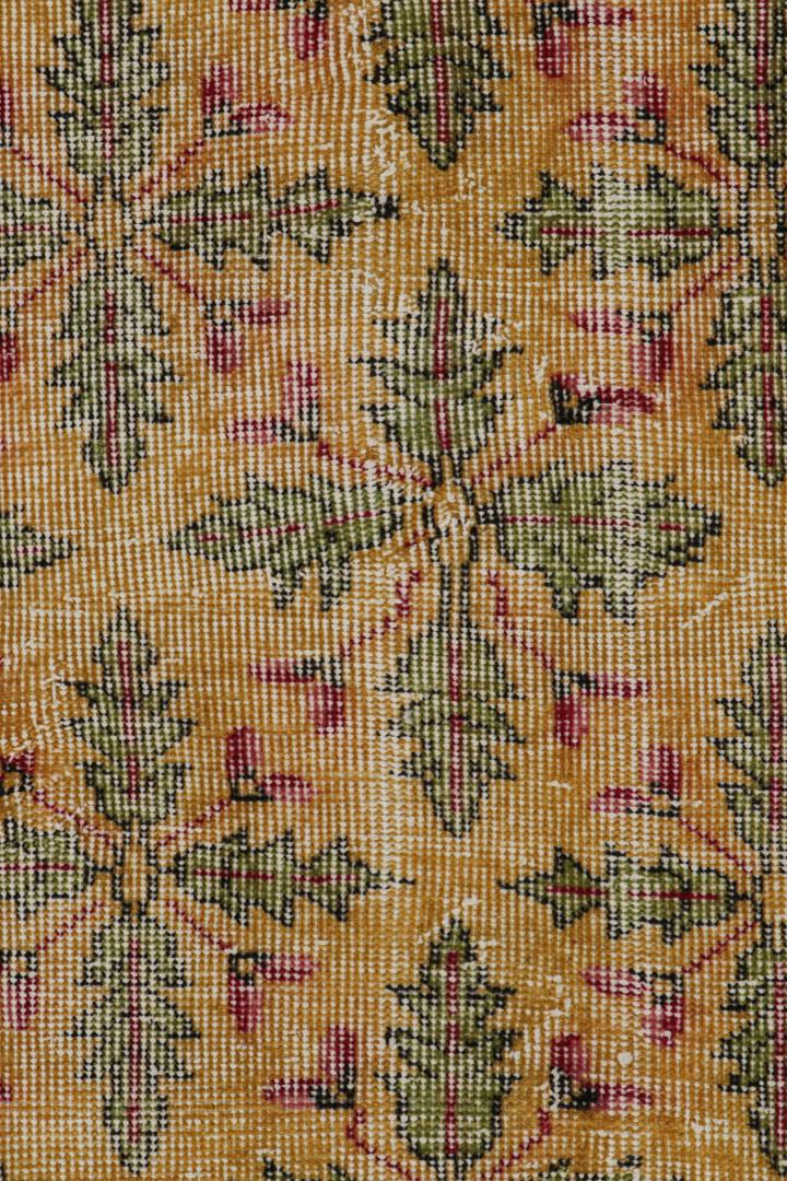 Vintage Zeki Müren Geometric Rug