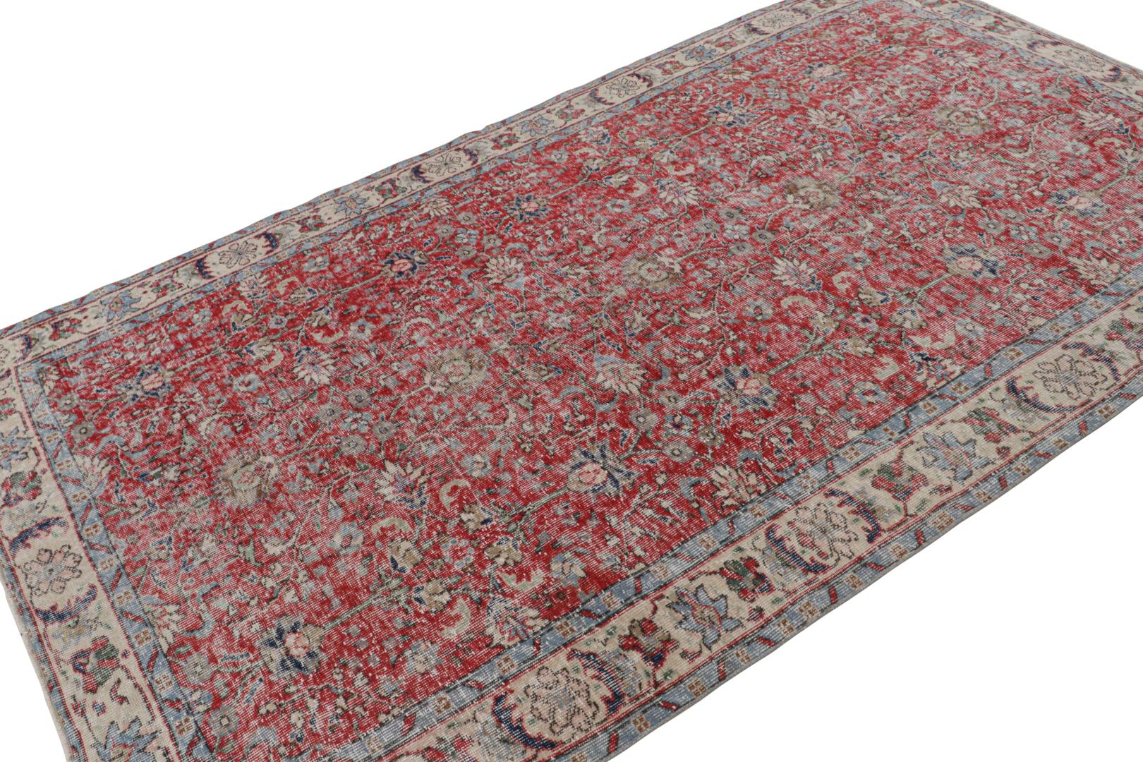 Vintage Zeki Müren Geometric Rug