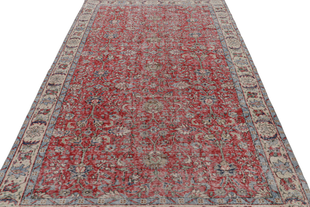 Vintage Zeki Müren Geometric Rug