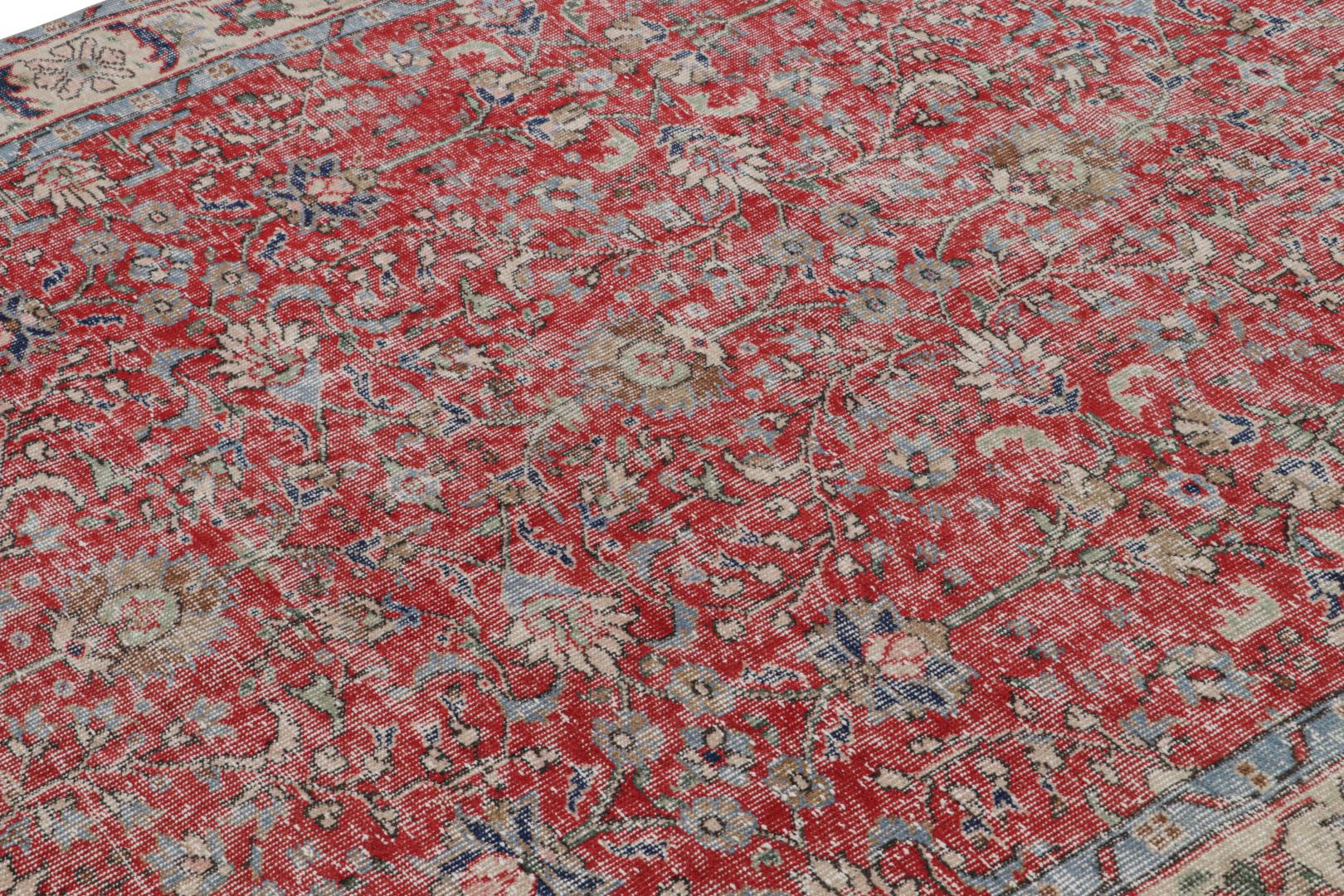 Vintage Zeki Müren Geometric Rug
