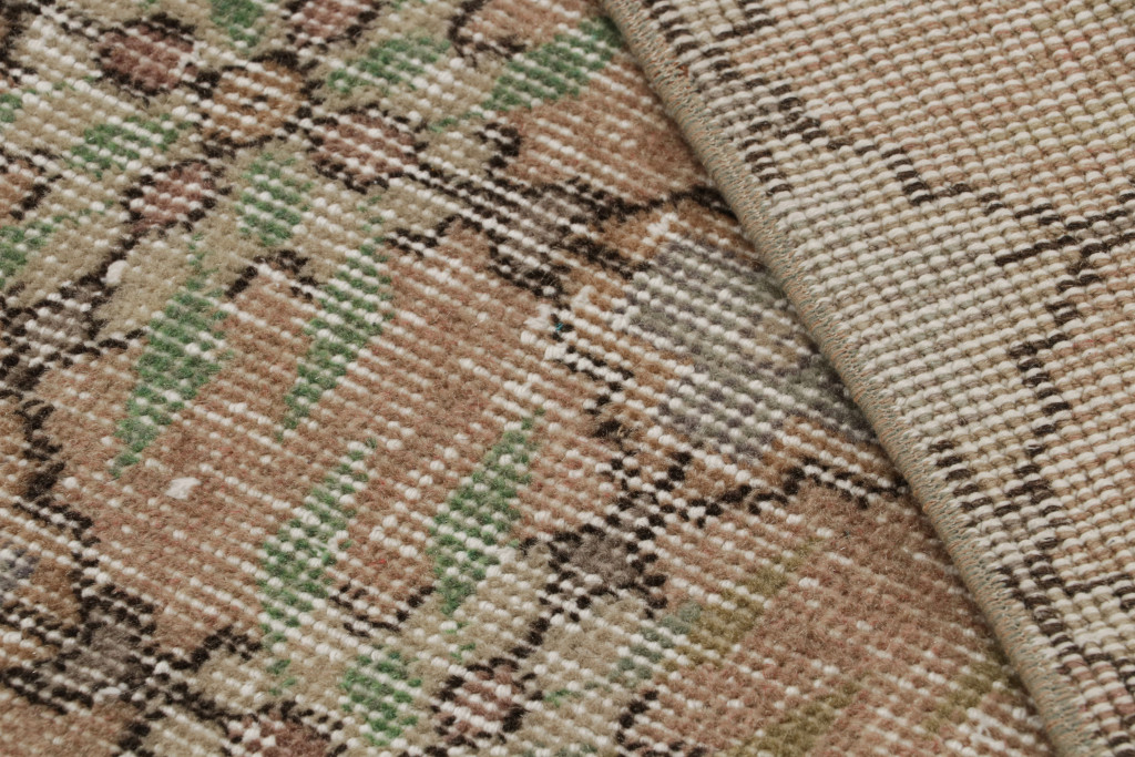 Vintage Zeki Müren Geometric Rug