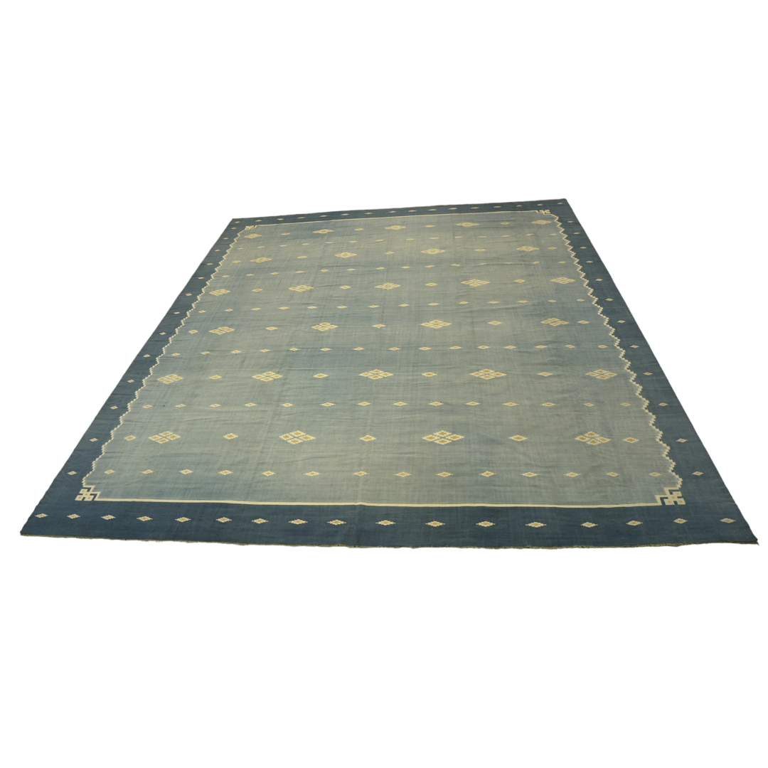 Vintage Dhurrie Runner Rug