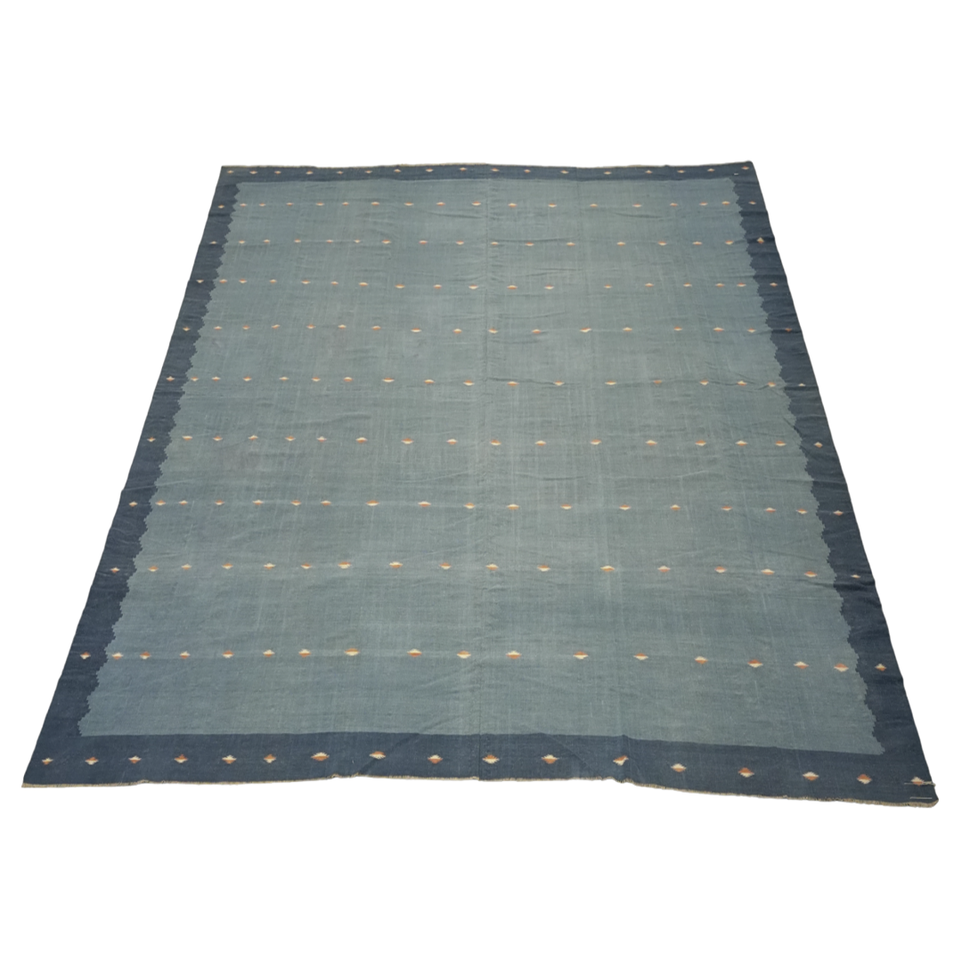 Vintage Dhurrie Square Rug