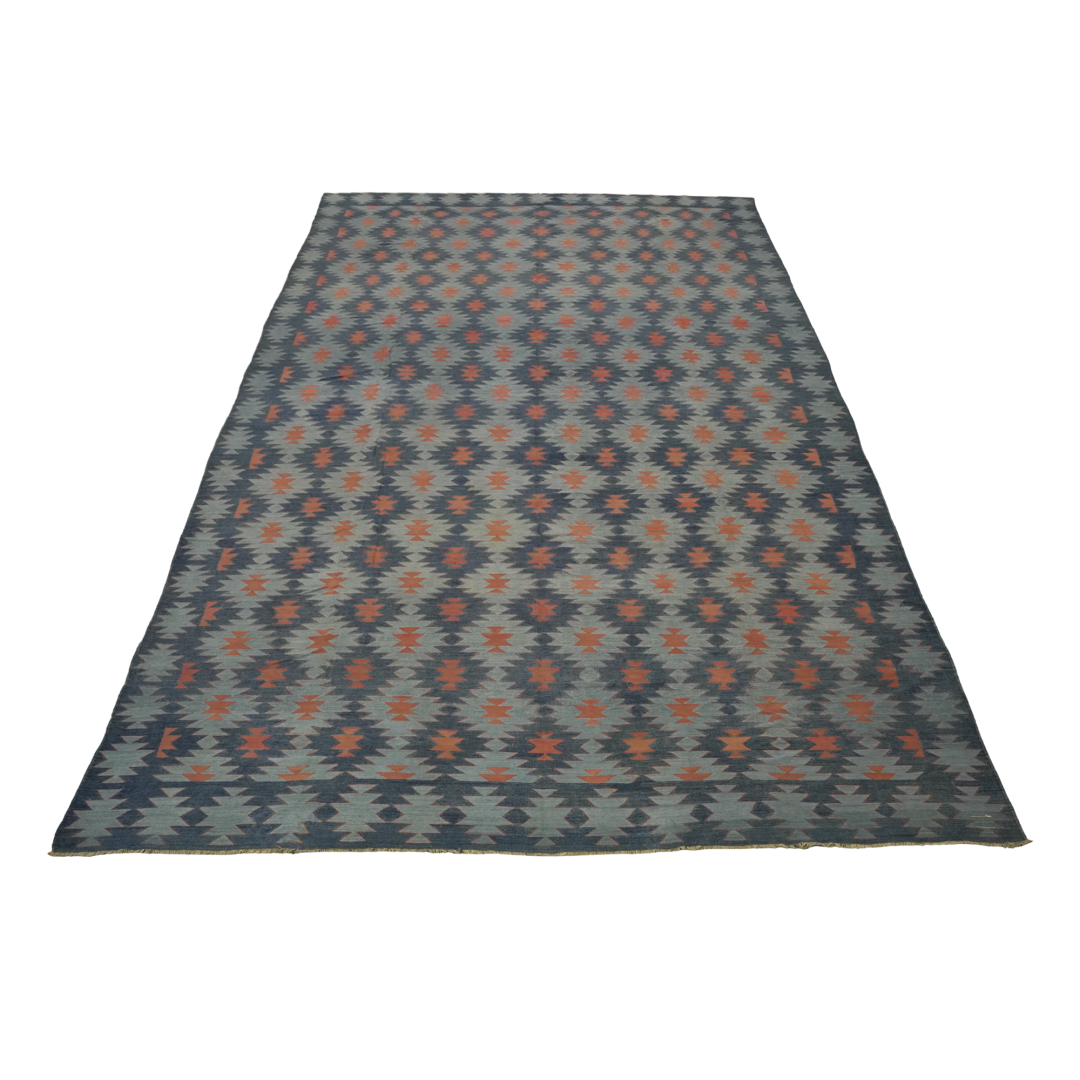 Vintage Dhurrie Runner Rug