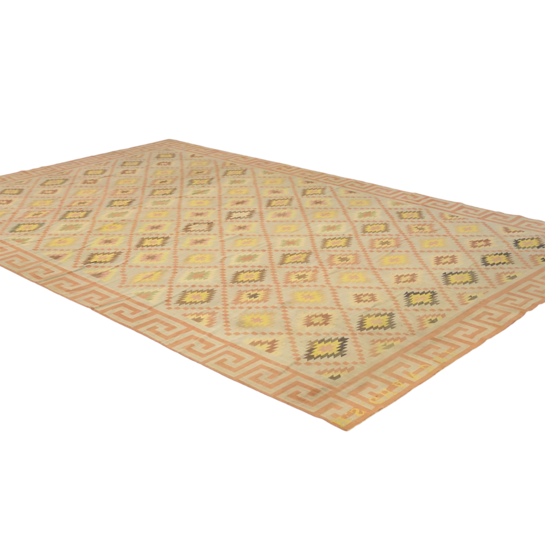 Vintage Dhurrie Runner Rug