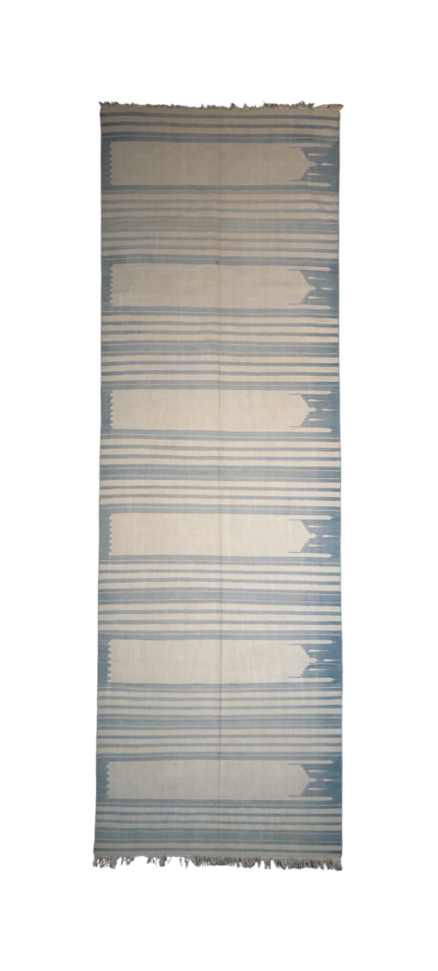 Vintage Dhurrie Runner Rug