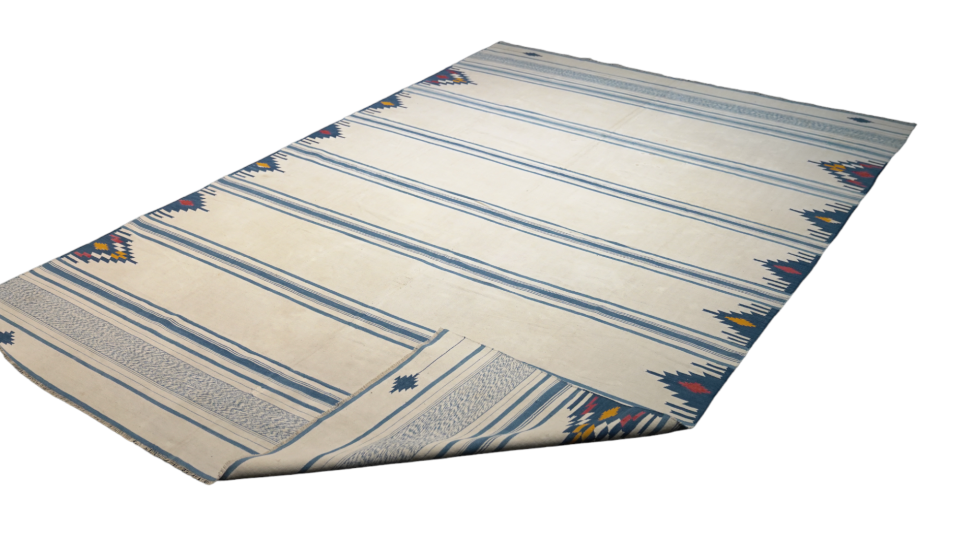 Vintage Dhurrie Runner Rug